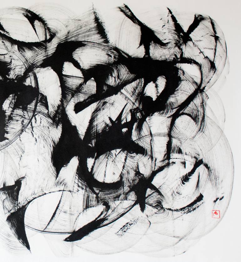 Original Abstract Drawing by Maomeii Be