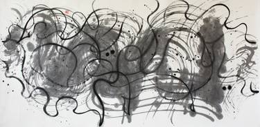 Original Abstract Expressionism Abstract Drawings by Maomeii Be