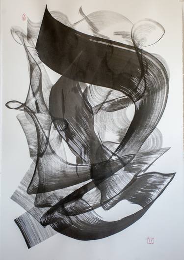 Original Abstract Drawings by Maomeii Be