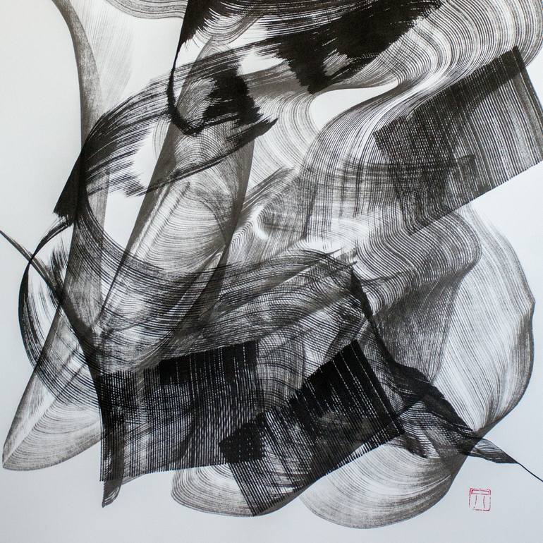 Original Abstract Drawing by Maomeii Be