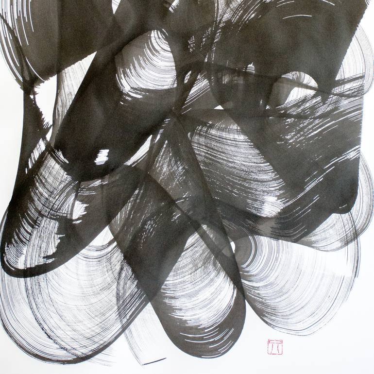 Original Abstract Drawing by Maomeii Be