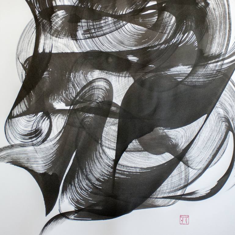 Original Abstract Drawing by Maomeii Be