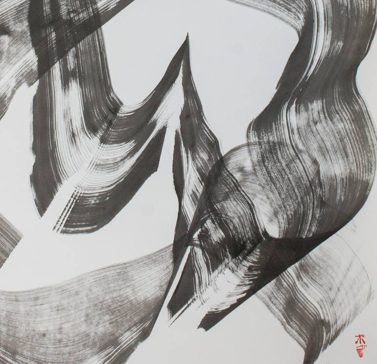 Original Abstract Drawing by Maomeii Be