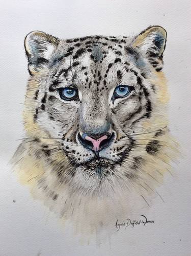 Print of Fine Art Animal Paintings by Angela Duffield-Warren