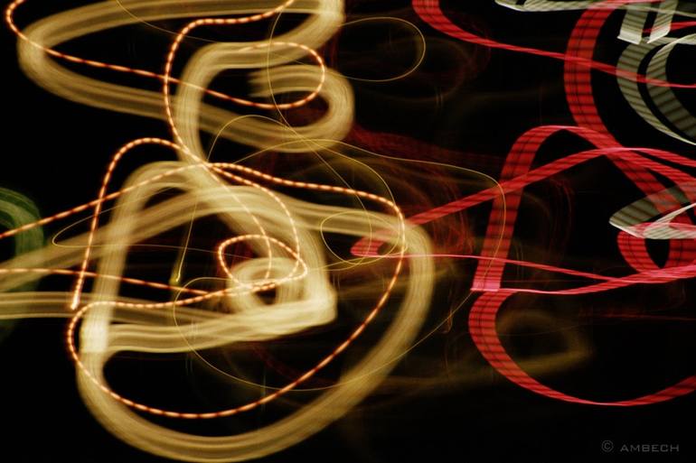 Leuchtspur II [ light track II ] Limited Edition 1 of 3 Photography