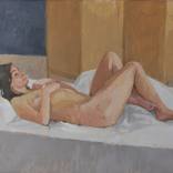 Recling nude, Kerry by Adele Wagstaff