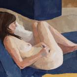 Curled Nude by Adele Wagstaff