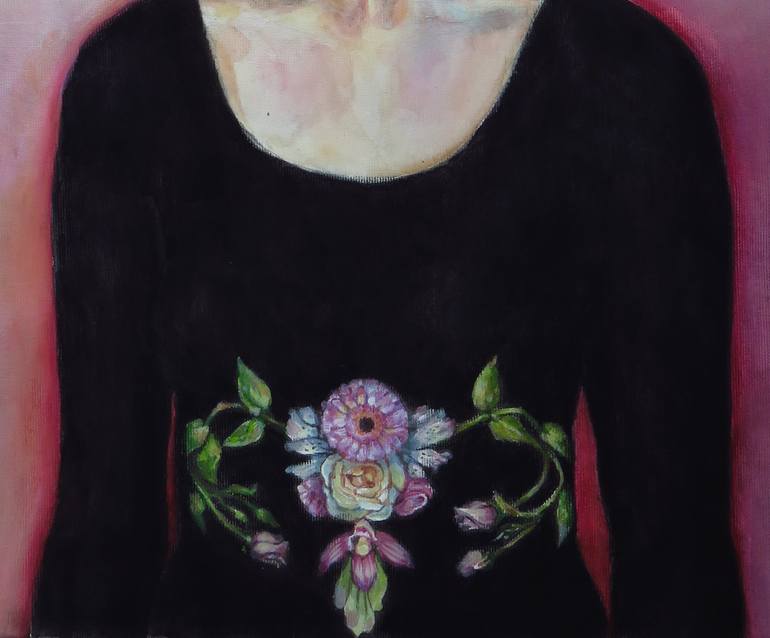 Original Symbolism Women Painting by Dunja Jung