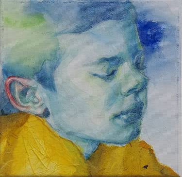 Original Portraiture Children Paintings by Dunja Jung