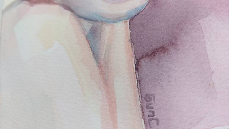Original Realism Women Painting by Dunja Jung