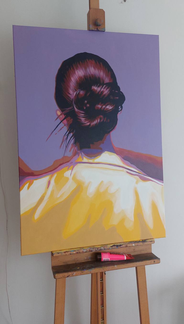 Original Pop Art Women Painting by Dunja Jung