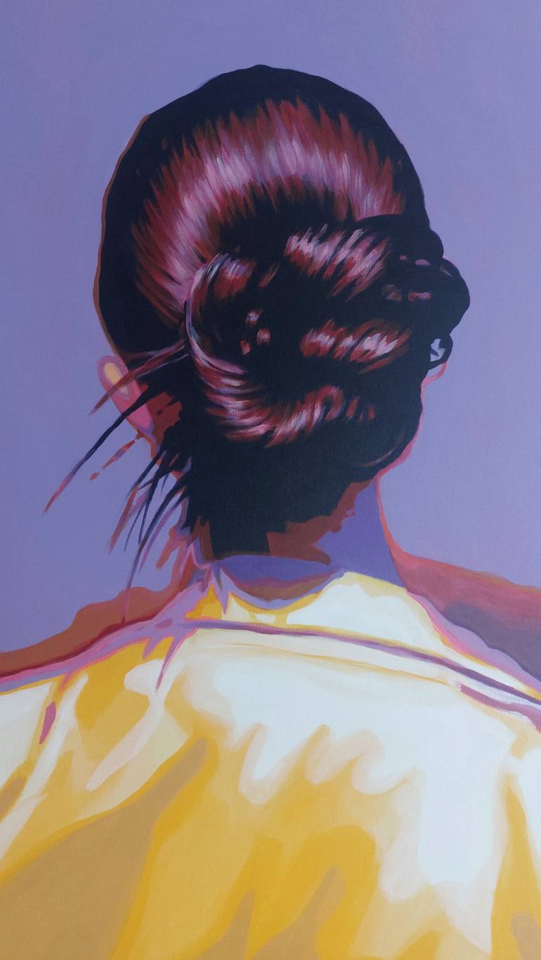 Original Pop Art Women Painting by Dunja Jung