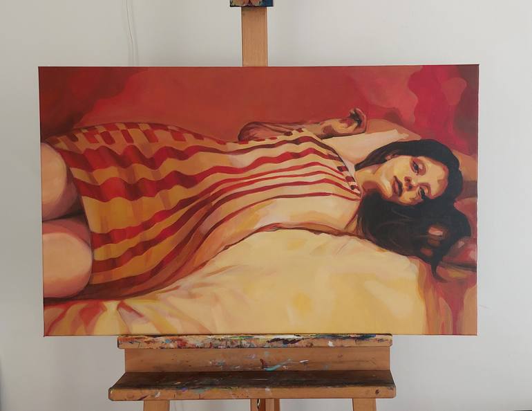 Original Contemporary Women Painting by Dunja Jung