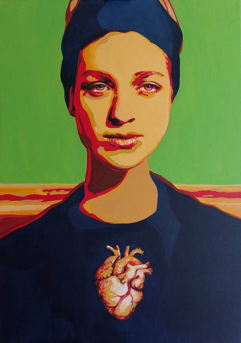 Original Symbolism Fantasy Paintings by Dunja Jung