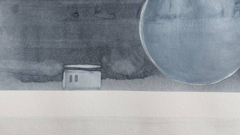 Original Abstract Landscape Painting by Dunja Jung