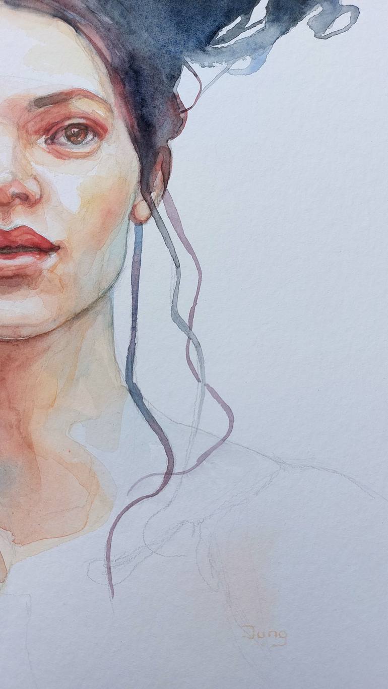 Original Contemporary Women Painting by Dunja Jung