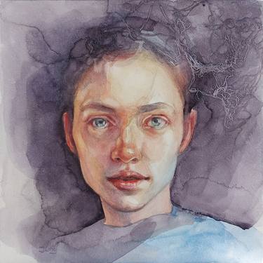 Original Contemporary People Painting by Dunja Jung