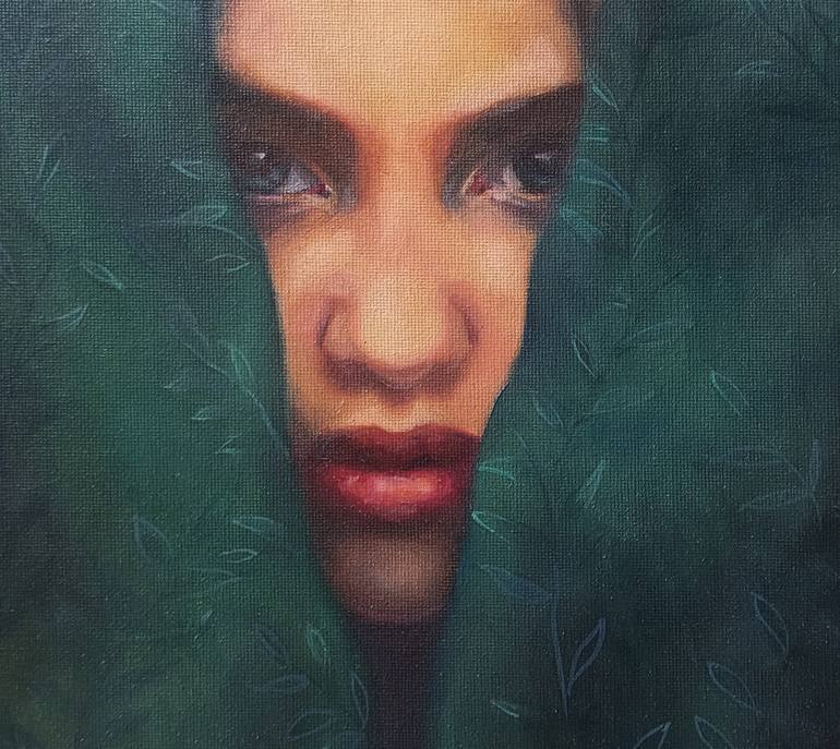 Original Portraiture Women Painting by Dunja Jung