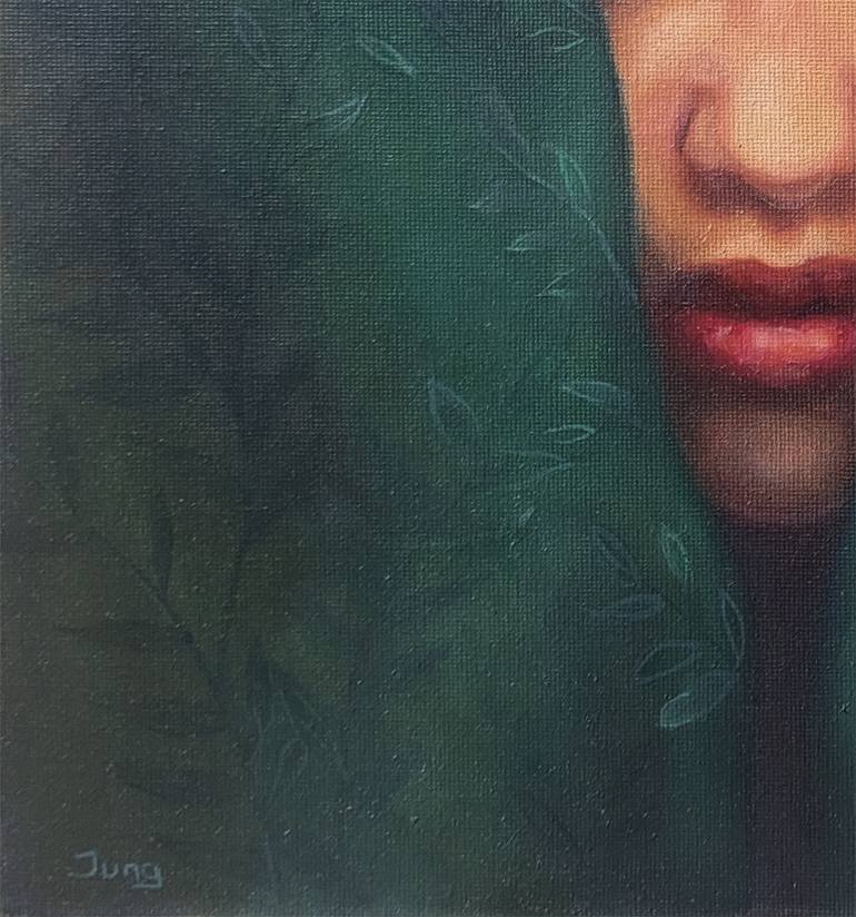Original Portraiture Women Painting by Dunja Jung