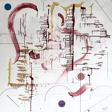 Original Abstract Paintings by Justin Robertson