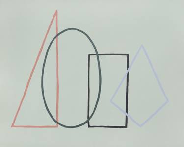 Original Abstract Geometric Drawings by Amanda Andersen