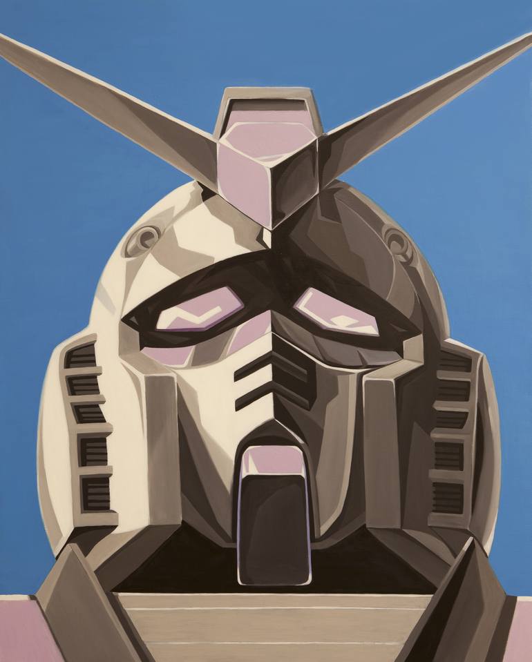 Hybrid Gundam Rx 78 2 Painting By Kim Sori Saatchi Art