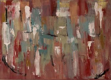 Original Abstract Expressionism Abstract Paintings by Patricia Mc Alister