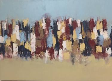 Original Abstract Expressionism Abstract Paintings by Patricia Mc Alister