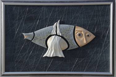 Original Fish Sculpture by Alexander Badalyan