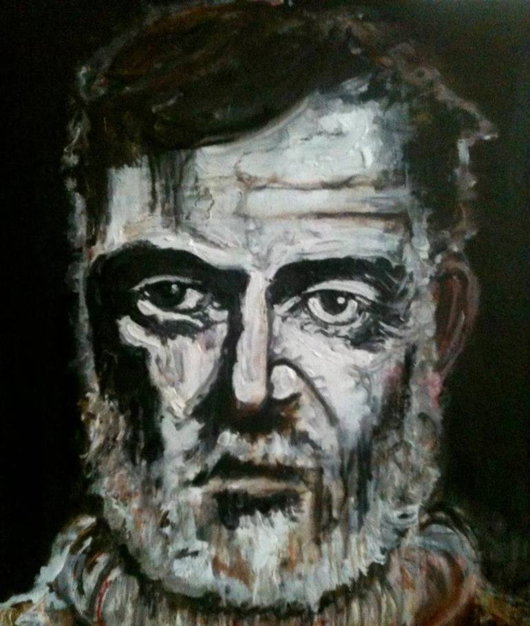 Papa Painting by Ian Starnes | Saatchi Art