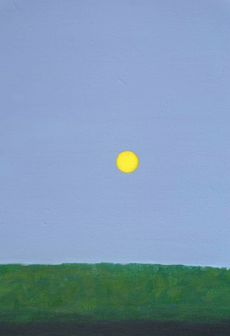 Original Conceptual Water Painting by Patrick Santoni