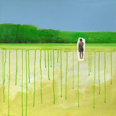 Original Figurative Landscape Painting by Patrick Santoni