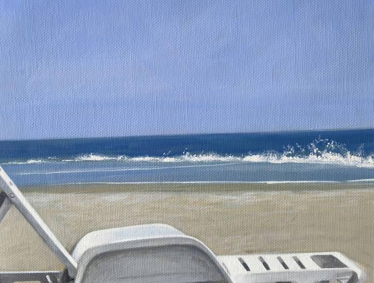 Original Beach Painting by Patrick Santoni