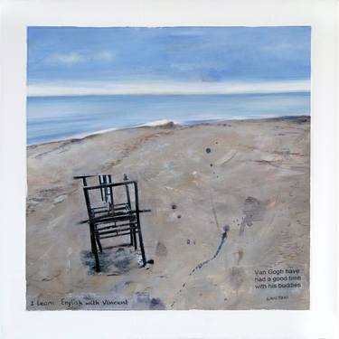 Original Beach Paintings by Patrick Santoni