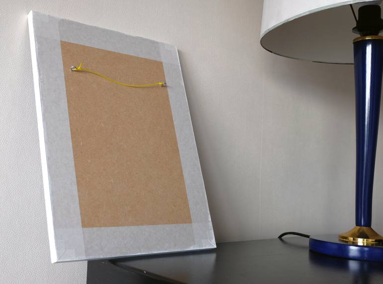 Original Figurative Transportation Painting by Patrick Santoni