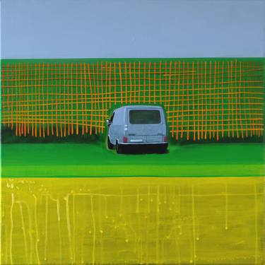 Print of Car Paintings by Patrick Santoni