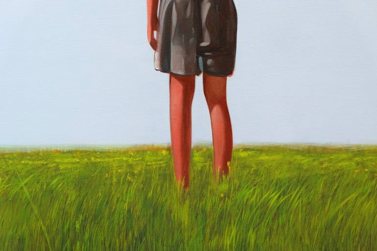 Original Figurative Children Painting by Patrick Santoni