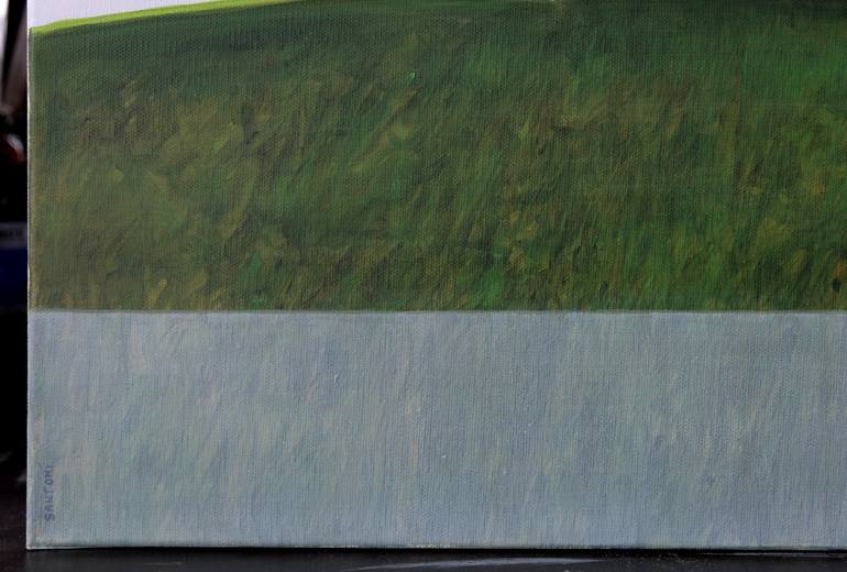 Original Conceptual Architecture Painting by Patrick Santoni