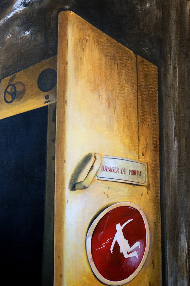 Original Figurative Other Painting by Patrick Santoni