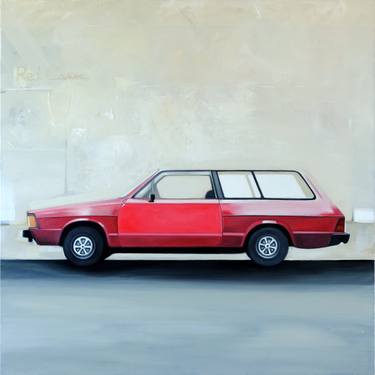 Original Conceptual Automobile Paintings by Patrick Santoni