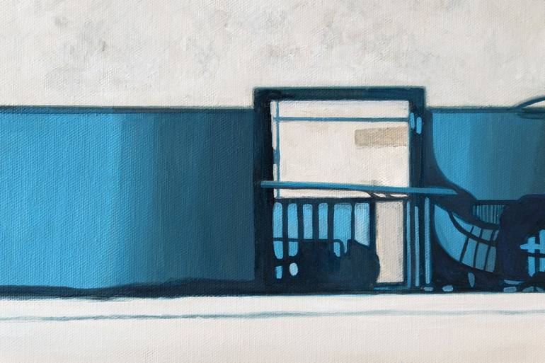 Original Conceptual Architecture Painting by Patrick Santoni