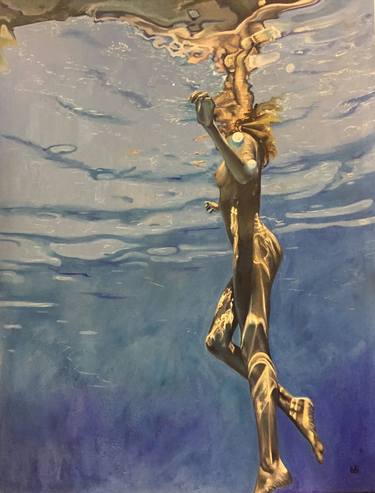 Original Figurative Body Painting by Amanda Arrou-Tea