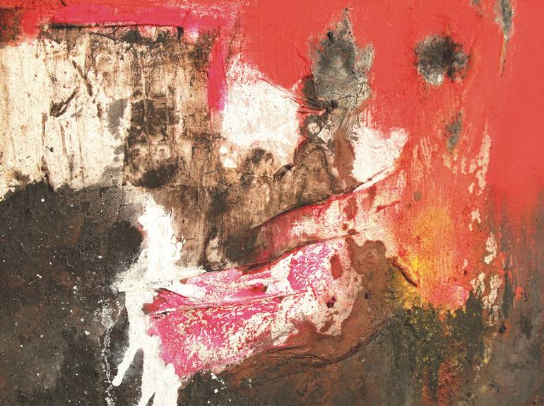 Original Abstract Expressionism Abstract Painting by Renato Giorgio -  Rehn