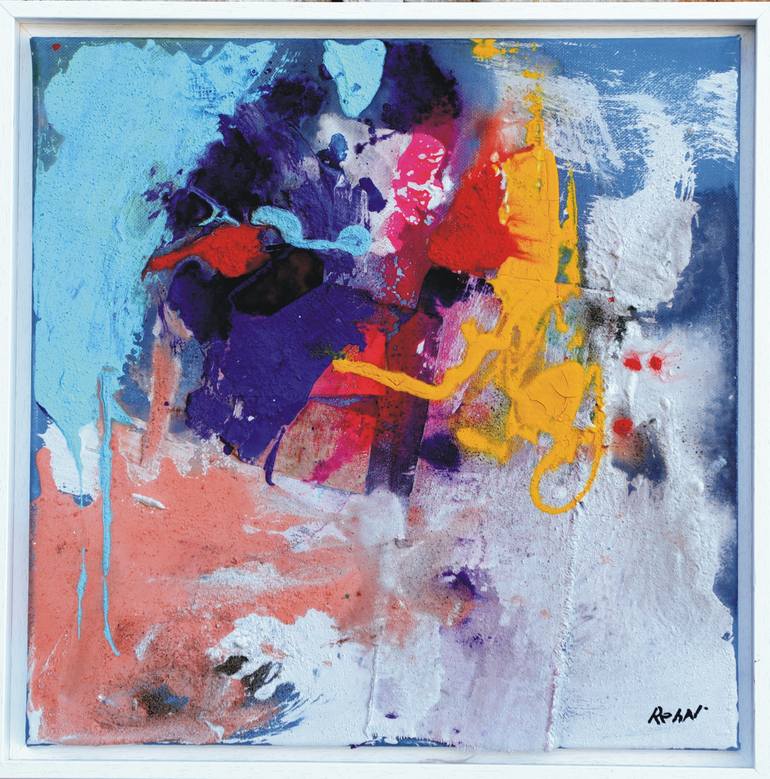 Original Abstract Painting by Renato Giorgio -  Rehn