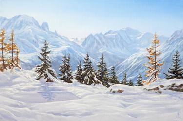 Original Realism Landscape Painting by Galina Kouznetsova