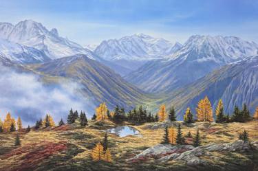 Original Realism Landscape Paintings by Galina Kouznetsova
