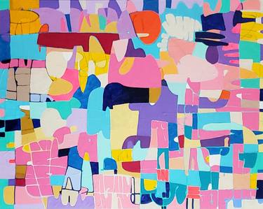 Original Abstract Paintings by Sophia Polenek