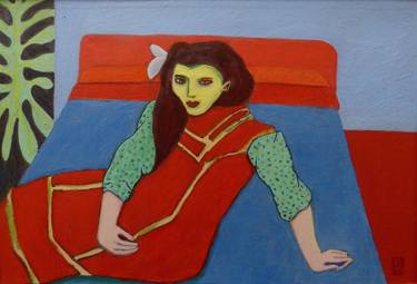 Original Women Paintings by Espartaco Romero