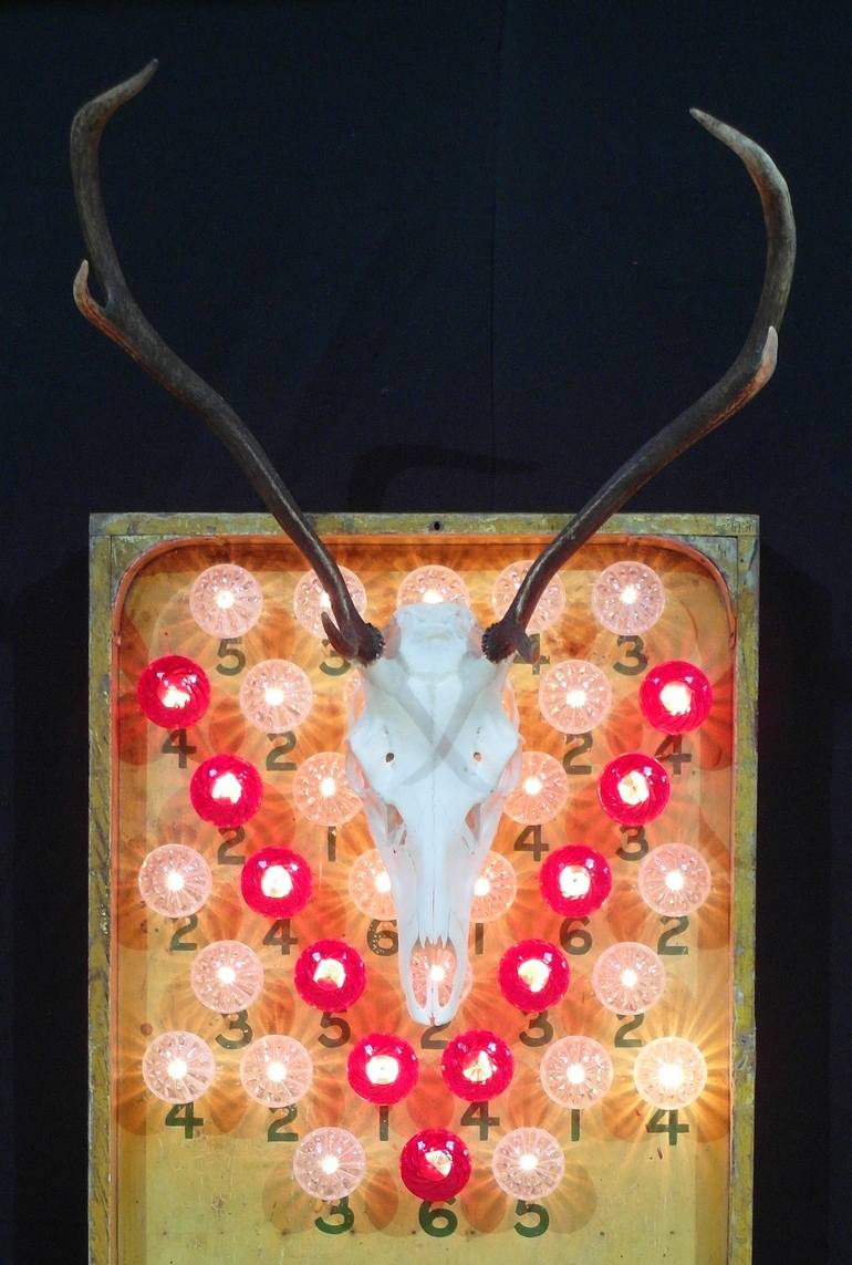 Original Pop Art Pop Culture/Celebrity Sculpture by Dangerous Minds Artists