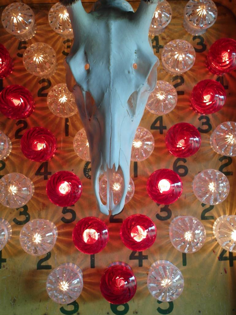 Original Pop Art Pop Culture/Celebrity Sculpture by Dangerous Minds Artists